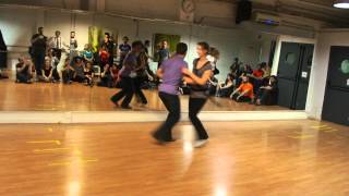 Fast Lindy Hop  Madrid Swing Workshops with Kenny Nelson [upl. by Nitsed]