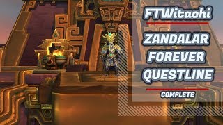 ZANDALAR FOREVER QUESTLINE  HORDE  WORLD OF WARCRAFT BATTLE FOR AZEROTH 🎮🎮🎮 [upl. by Entsirhc]