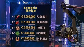 Lotteria Italia 2024 ecco i biglietti vincenti dai primi cinque premi a quelli di terza [upl. by Park]