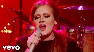 Adele  Turning Tables Live on Letterman [upl. by Esinned]