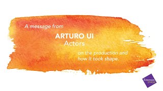 The RESISTIBLE RISE of ARTURO UI by Bertolt Brecht  Presented by Emerson Stage [upl. by Ellehsor]