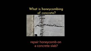 honeycombing of concrete slab column architecture civil subscribe viral amitsahu000786 [upl. by Inilam394]