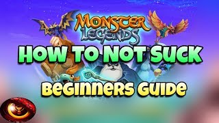 Monster Legends  Ultimate Beginners Guide [upl. by Conall825]