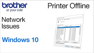 Fix Brother printer offline 3 methods [upl. by Chan604]