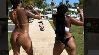 Girls Trip to Punta Cana Dominican Republic🇩🇴 TRS Hotel Marriott Hotel Part ✌🏼 [upl. by Terrag]