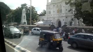 Thiruvananthapuram City Ride in an AC Volvo LF Bus [upl. by Ezzo]