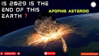 The Apophis Asteroid Threat Is Earth Safe in 2029 apophis earthend celestial asteroid [upl. by Annekcm]