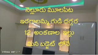 House for sale in nellore మూలపేట్  ఇరగాలమ్మ గుడి nellore 9121776548 [upl. by Pubilis339]