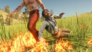 🔥🧨4K Dynamite amp Fire Bottle Gameplay 30  Red Dead Redemption 2 [upl. by Mihcaoj]