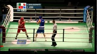 Heavy 91kg SF  Bouloudinats ALG vs Jemi TUN  2012 African Olympic Qualifying Event [upl. by Anaib]