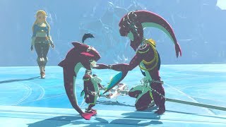 Zelda BOTW Baby Sidon Mipha amp Zelda Cutscene The Champions Ballad [upl. by Sturrock607]