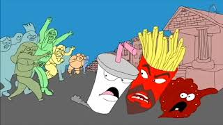 AQUA TEEN HUNGER FORCE COLON MOVIE FILM FOR THEATERS  THEME SONG [upl. by Kanya]