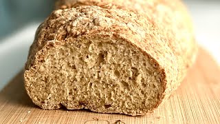 Wunderbrot  Weißbrot Ohne Weizenmehl Knusprige Kruste Rezept ohne Eier [upl. by Harvison]