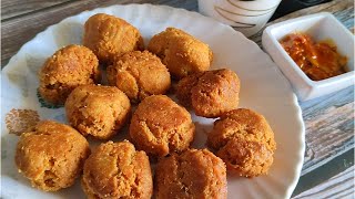 Festival Special Crispy Wheat flour Gulgule  कुरकुरे खस्ता गुलगुले  Traditional recipe [upl. by Swagerty]