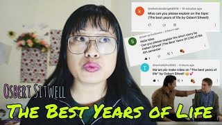 The Best Years of Life  Osbert Sitwell  summary and analysis [upl. by Karlie519]