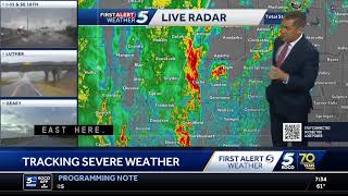 Tracking storms in Oklahoma [upl. by Amsirahc]