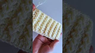 easy and beautiful knitting pattern baby blanket stitch tutorial knitting [upl. by Yseulta]