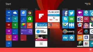 Windows 81 Start Screen Tile Organizing Tutorial [upl. by Moll]