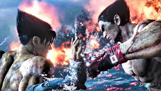 TEKKEN 8 Jin vs Kazuya Final Fight Scene 4K ULTRA HD Tekken Story Cinematic [upl. by Kilian836]