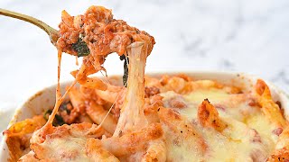 Baked Ziti for Two [upl. by Cornia]