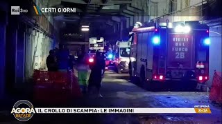 La tragedia di Scampia le immagini del crollo  Agorà Estate 23072024 [upl. by Raila435]