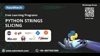 19 Python tutorial For Beginners  Strings  Slicing [upl. by Kaitlyn]