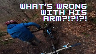 OH LOOK ANOTHER POV MOUNTAIN BIKING VIDEO AT CANNOCK CHASE [upl. by Layap]