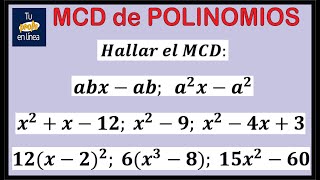 Máximo Común Divisor de Polinomios [upl. by Tnayrb420]