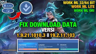 Fix Download Data Jam Pasir ML Terbaru versi 192110103  19211103 [upl. by Atiruam]