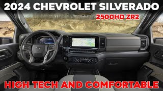 2024 Chevrolet Silverado 2500HD ZR2 Interior Review [upl. by Ariajaj]