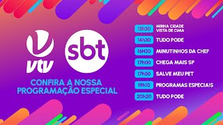 SBT  AO VIVO  Programação Especial [upl. by Perkoff845]