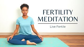 15Minute Fertility Meditation and Visualization [upl. by Barrus292]