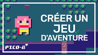 Programmer un jeu daventure à la Zelda  Tutoriel PICO8 [upl. by Yblek]