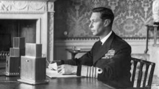 The Real Kings Speech  King George VI  September 3 1939 [upl. by Annirok]