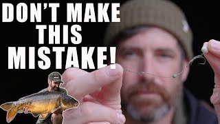 Carp Fishing Rig Length Explained  The secret to more bites carp rig tutorials [upl. by Kera]