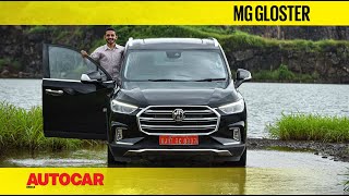 2020 MG Gloster review  XLsized SUV that offers more of everything  First Drive  Autocar India [upl. by Enial795]