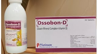 Ossobon D tablets and Syrups [upl. by Marilee]