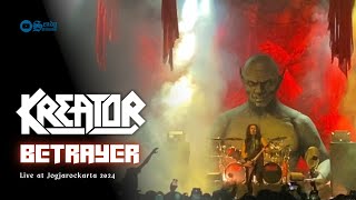 KREATOR  Betrayer Live at Jogjarockarta 2024 HD [upl. by Dardani]