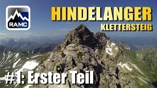 Hindelanger Klettersteig Allgäu 1 Nebelhorn zum Wengenkopf GoPro  Abenteuer Alpin 2013 11 [upl. by Barbi]