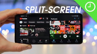 How to enable splitscreen multitasking in Android 11 [upl. by Skoorb]