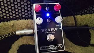 Mosky Brown Distortion  Hand Wired [upl. by Ahseenyt934]