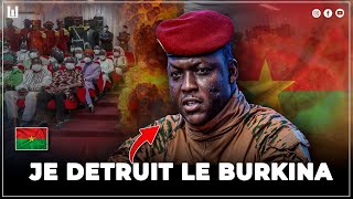 PERSONNE NE SY ATTENDAIT  IBRAHIM TRAORE EXPLOSE EN PUBLIC [upl. by Norvall]