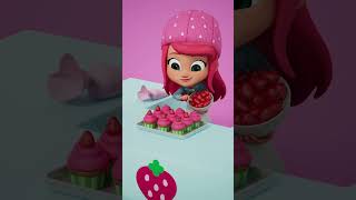 Strawberry Cupcakes 😋 strawberryshortcake shorts [upl. by Liw947]