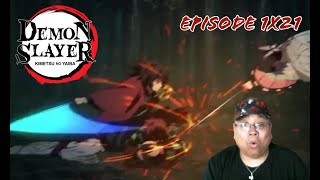 Demon Slayer 1X21  quotAgainst Corps Rulesquot REACTION [upl. by Jermayne]