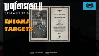 The Enigma Machine Erich Eberhardt  Max Toy Location  Wolfenstein II The New Colossus [upl. by Daph]