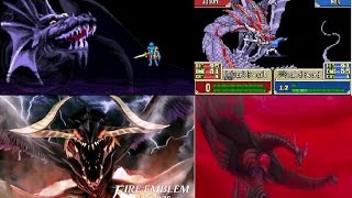 Fire Emblem All Final Bosses 19902016 [upl. by Ilrak]