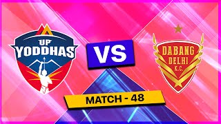 🔴 Live UP Yoddhas vs Dabang Delhi Live  UP vs DEL Live  Pro Kabaddi League Live Match Today [upl. by Melone243]