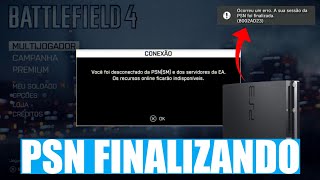 ERRO no Battlefield 4 do PS3  Sessão PSN FINALIZADA [upl. by Cinamod447]