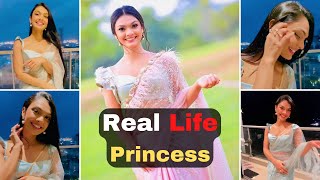 Cute Princess  Mashi Siriwardene Saree Fashion  Cute Girly [upl. by Dasa895]