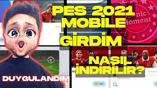 YILLAR SONRA PES 2021 MOBİLE GİRDİM NASIL İNDİRLİR ONLİNE MAÇ OYNAMA TOP AÇILIMI DUYGULANDIM [upl. by Hauser594]